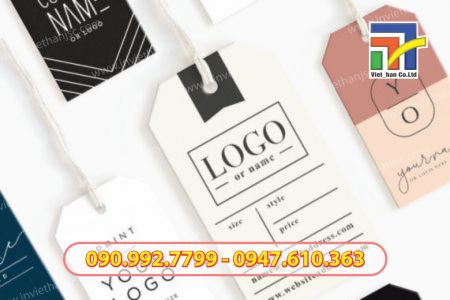 Xưởng in tag quần áo chuyên nghiệp nhanh chóng tại Hà Nội